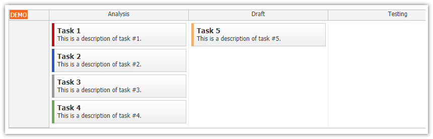 Angular 5 Kanban Quick Start Project