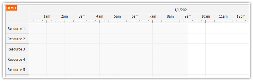 Tutorial: JavaScript Scheduler Time Header Customization