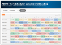 ASP.NET Core Scheduler: Dynamic Event Loading