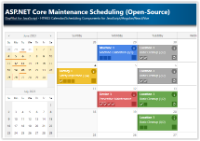 ASP.NET Core Maintenance Scheduling (Open-Source)