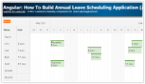 Angular: How To Build Annual Leave Scheduling Application (ASP.NET Core Backend)