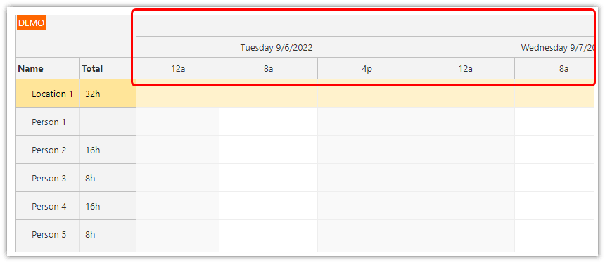 asp.net core shift planning timeline
