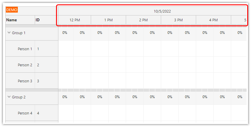 asp.net core work order scheduling timeline