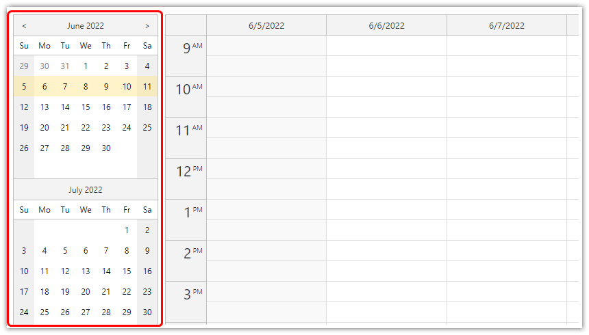 vue date picker component open source