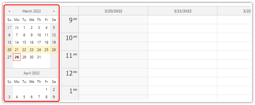 angular date picker component open source