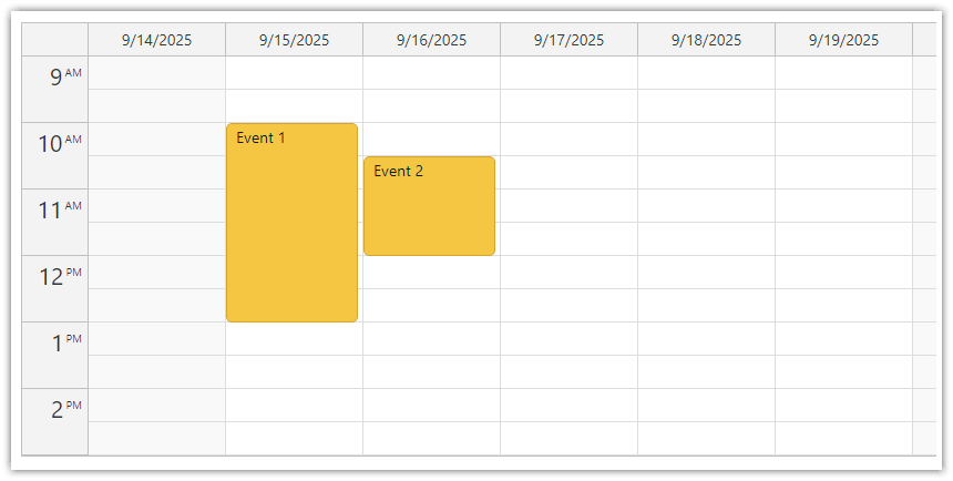 Angular Calendar Component with Drag and Drop Support