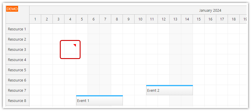 Show a Red Triangle in the Upper-Left Corner of a Cell with a Note