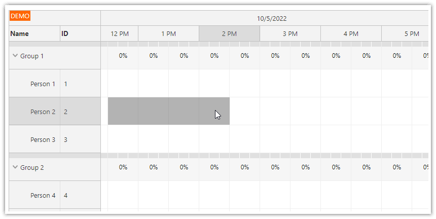 asp.net core work order scheduling drag and drop creating