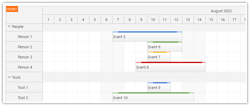 javascript scheduler component tutorial introduction