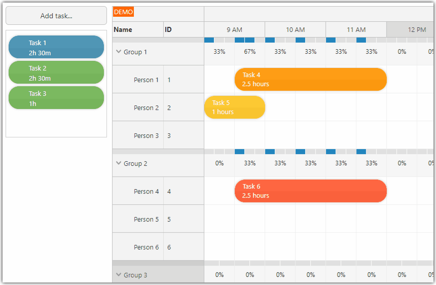 asp.net core work order drag to schedule.gif